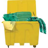 Trousse de d&eacute;versements de produits chimiques pour camion SPC HazWik, Mati&egrave;res dangereuses, Bac, Absorbance de 160 gal. US Absolute Business Supply