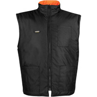 Manteau haute visibilit&eacute; 7-en-1, Polyester, Orange haute visibilit&eacute;, T-petit Absolute Business Supply