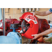 Collapsible Gate Valve Lockout Device, Wheel Type Absolute Business Supply