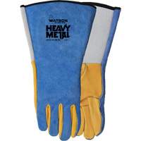 Yellow Tail MIG/TIG Welding Gloves, Grain Deerskin/Split Cowhide, Size Small Absolute Business Supply