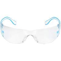 Adapt Lite Blue/White Safety Glasses, Clear Lens, Anti-Fog/Anti-Scratch, ANSI Z87+/Meets/Exceeds CSA Z94.3 Absolute Business Supply
