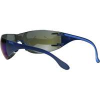 Adapt Lite Safety Glasses, Blue Mirror Lens, Anti-Fog/Anti-Scratch, ANSI Z87+/Meets/Exceeds CSA Z94.3 Absolute Business Supply