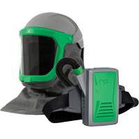 Z-Link Powered Air Respirator with Zytec FR Shoulder Cape, Facepiece Respirator/Welding Helmet Absolute Business Supply