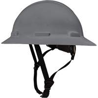 LIDGUARD&reg; Full Brim Hardhat with Chinstrap, Meets CSA Type 1, Ratchet Suspension, Vented Absolute Business Supply