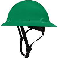 LIDGUARD&reg; Full Brim Hardhat with Chinstrap, Meets CSA Type 1, Ratchet Suspension, Vented Absolute Business Supply
