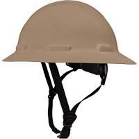 LIDGUARD&reg; Full Brim Hardhat with Chinstrap, Meets CSA Type 1, Ratchet Suspension, Vented Absolute Business Supply
