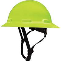 LIDGUARD&reg; Full Brim Hardhat with Chinstrap, Meets CSA Type 1, Ratchet Suspension, Vented Absolute Business Supply
