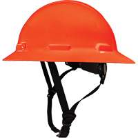 LIDGUARD&reg; Full Brim Hardhat with Chinstrap, Meets CSA Type 2, Ratchet Suspension, Vented Absolute Business Supply