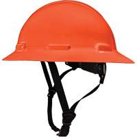 LIDGUARD&reg; Full Brim Hardhat with Chinstrap, Meets CSA Type 2, Ratchet Suspension, Vented Absolute Business Supply