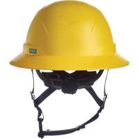 V-Gard H2&reg; Full Brim Safety Helmet, Ratchet Suspension, Non-Vented Absolute Business Supply
