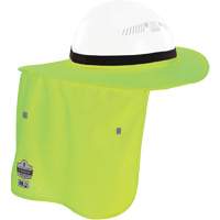 Bordure FR vert lime pour casque de chantier avec cache-cou Absolute Business Supply