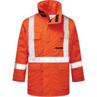 Parka isol&eacute; de 9 oz Haute visibilit&eacute; Avenger, style 515, Hommes, T-petit, Orange Absolute Business Supply