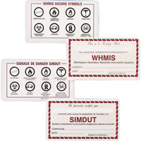 Cartes de portefeuille SIMDUT Absolute Business Supply