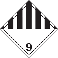 Miscellaneous Danger TDG Placard, Plastic Absolute Business Supply
