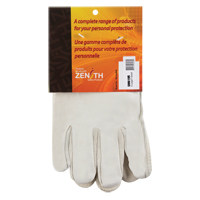 Winter-Lined Driver's Gloves, X-Large, Grain Cowhide Palm, Fleece Inner Lining Absolute Business Supply