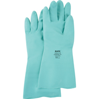 Gants &agrave; prise &agrave; motif en Z StanSolv, Taille 6/T-petit, 13" lo, Nitrile, 15 mils Absolute Business Supply