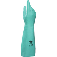 Gants &agrave; prise &agrave; motif en Z Ultranil 480, Taille Petit/7, 18" lo, Nitrile, 22 mils Absolute Business Supply