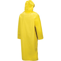 V&ecirc;tements imperm&eacute;ables Hurricane ignifuges et r&eacute;sistants &agrave; l'huile, manteau de 48', 5T-Grand, Jaune Absolute Business Supply