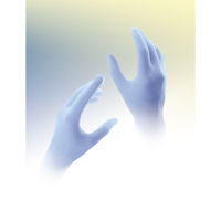 QRP Qualatrile Disposable Gloves, Medium, Nitrile, 5-mil, Powder-Free, Blue Absolute Business Supply