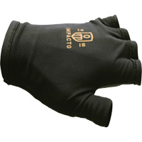 Gants antichocs sans doigts, main droite, T-petit, Paume en Cuir refendu, Poignet &agrave; enfiler Absolute Business Supply