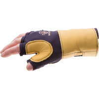 Premium Impact & Repetitive Strain Protective Right-Hand Glove, Size X-Small, Grain Leather Palm Absolute Business Supply