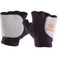 Gants de protection sans doigts paume/c&ocirc;t&eacute;, droit, T-petit, Paume en Su&egrave;de, Poignet &agrave; enfiler Absolute Business Supply