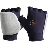 Enveloppe protectrice pour gant droit contre les impacts lat&eacute;raux et de la paume, T-petit, Paume en Cuir fleur, Poignet &agrave; enfiler Absolute Business Supply