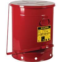 Contenants pour d&eacute;chets huileux, Homologu&eacute; FM/List&eacute; UL, 21 gal. US, Rouge Absolute Business Supply