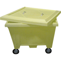 Extra Large Tote with 4" Wheels, 223 US gal. Capacity Absolute Business Supply