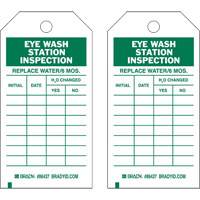 &eacute;tiquettes de rapport d'inspection, Polyester, 4" la x 7" h, Anglais Absolute Business Supply