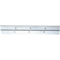 Ensembles de petites &eacute;querres, 4" lo, 8/100" Graduations, Acier, Satin Absolute Business Supply