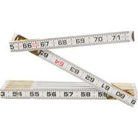 R&egrave;gle Red End Two Way, 6' lo, Bois, Graduations de 1/16" Absolute Business Supply