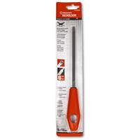 Extra Slim Taper File with Red Handle, Triangle, 6", Single Absolute Business Supply
