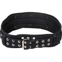 Ceinture de confort matelass&eacute;e de 5" de largeur, Nylon, Noir Absolute Business Supply