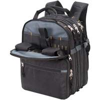 Sacs &agrave; dos pour outils &agrave; 75 pochettes, 13" lo x 17-1/2" la, Noir, Nylon Absolute Business Supply