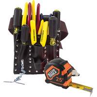 Electricians Tool Set, Leather, White Absolute Business Supply