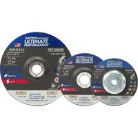 Saitech Ultimate Performance Grinding Wheel, 4" x 1/4", 5/8" Arbor, Aluminum Oxide/Ceramic, Type 27 Absolute Business Supply