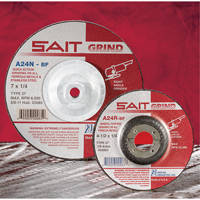 A24N Fast Grinding Wheel, 6" x 1/4", 7/8" Arbor, Aluminum Oxide, Type 27 Absolute Business Supply