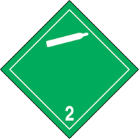 TDG Shipping Labels, Class 2.2, Non-Flammable & Non-Toxic Gases, Paper Absolute Business Supply