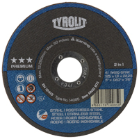 Cutting Disc, 5" x 1/16", 7/8" Arbor, Type 27, Aluminum Oxide, 12250 RPM Absolute Business Supply