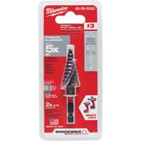 Foret &eacute;tag&eacute; #3 Shockwave Impact Duty, 3/16" - 3/4", Incr&eacute;ments de 1/16", Titane Absolute Business Supply