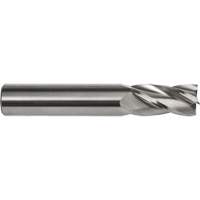 Fraise &agrave; embout droit, 3/16" dia., 2" lo, 4 cannelures, 3/16" tige, Carbure Absolute Business Supply
