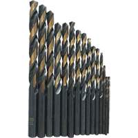 Jobber Length Drill Bit Set, 29 Pieces, High Speed Steel Absolute Business Supply