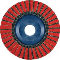 Twin Flap Disc, 4-1/2" x 7/8", Type 27, 40 Grit, Ceramic/Zirconia Alumina Absolute Business Supply