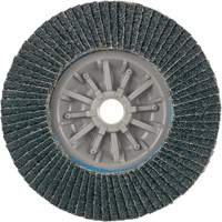 Long Life C-Trim Flap Disc, 4-1/2" x 5/8"-11, Type 27, 40 Grit, Zirconia Alumina Absolute Business Supply