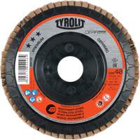 Flap Disc, 4-1/2" x 5/8"-11, Type 27, 40 Grit, Ceramic Absolute Business Supply