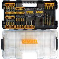 Jeu de 100 embouts et m&egrave;ches de visseuse FlexTorq TSTAK Absolute Business Supply
