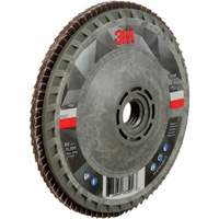Disque &agrave; lamelles &agrave; changement rapide 769F, 4-1/2" x 5/8"-11, Type 27, Grain 120+, C&eacute;ramique Absolute Business Supply
