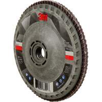 Disque &agrave; lamelles &agrave; changement rapide 769F, 4-1/2" x 5/8"-11, Type 27, Grain 120+, C&eacute;ramique Absolute Business Supply