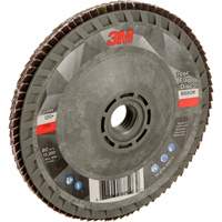 Disque &agrave; lamelles &agrave; changement rapide 769F, 4-1/2" x 5/8"-11, Type 29, Grain 120+, C&eacute;ramique Absolute Business Supply